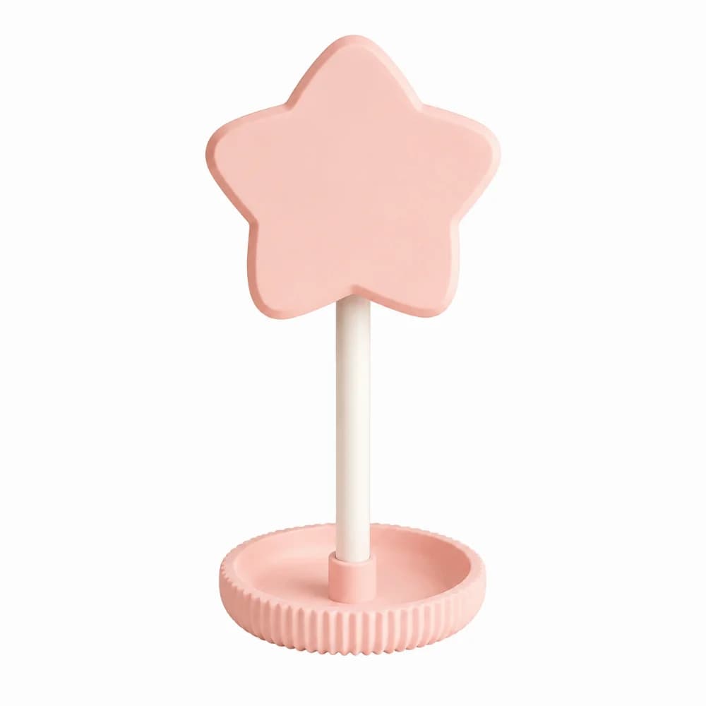 Star Headphone Stand 3D Printed Necklace Organizer Desktop Storage Stand Hair Scrunchie Holder Colorful Earphone Hanger