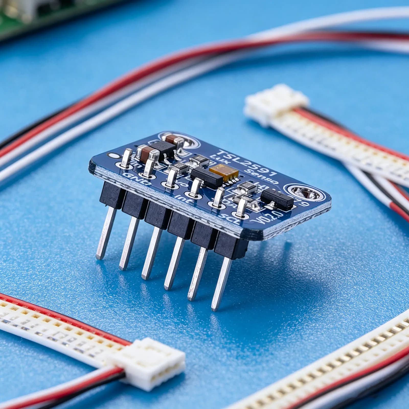 TSL2591 High Dynamic Range Digital Light Sensor with Infrared and Full Spectrum Ambient Light Sensor Module for QWIIC & Arduino