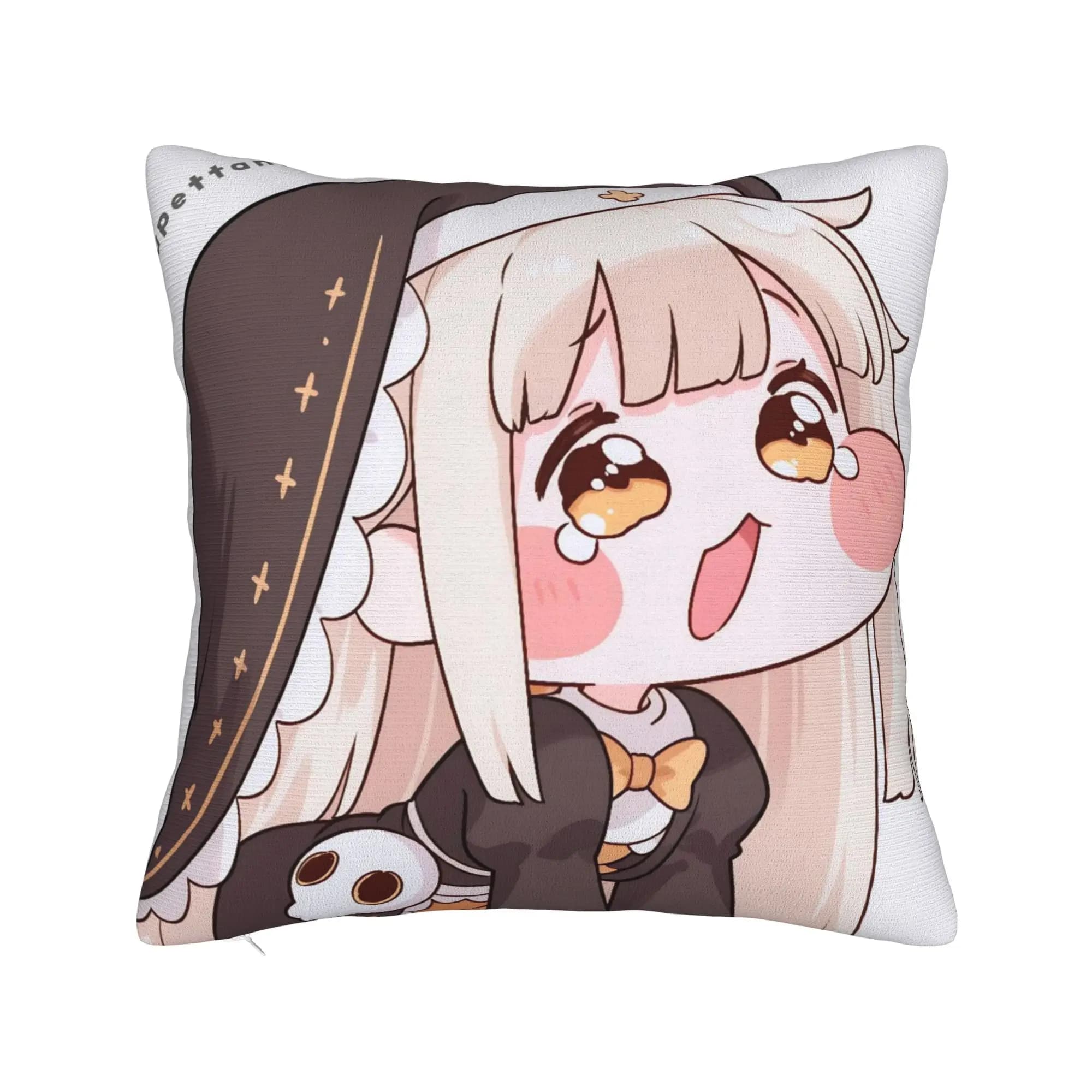 Fodere per cuscini decorativi Trickcal C-Chibi Go Games Accessori per divano, fodera per cuscino con cerniera, diverse misure