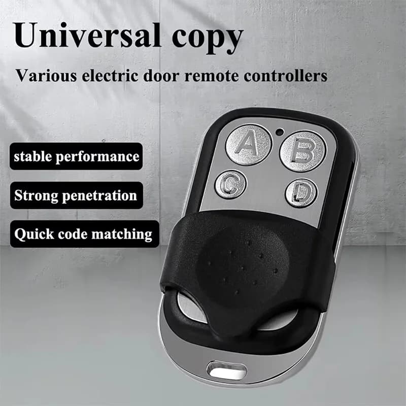 433 MHz Telecomando Clone Apprendimento Rolling 4CH Chiave per auto Porta del garage Apri cancello Duplicatore Universale 4 pulsanti Porta Telecomandi per auto