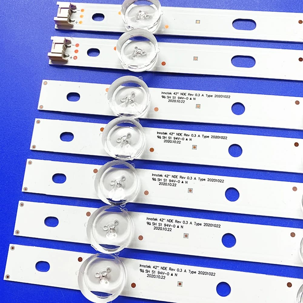 Striscia LED completa 11LED per 42LS3450 42LS345Y 42LN5100-CP 42LM3450 42LS345T 42LS3150 SVL420A60 42 NDE A B-TYPE HC420DUN-SLCP1-11XX