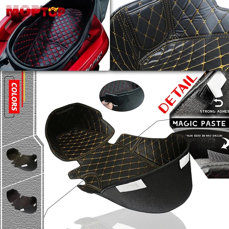 Per XMAX300 X-MAX 300 17-20 Scatola di immagazzinaggio in pelle Fodera Bagagli Copertura del serbatoio Sedile Secchio Pad Guard Accessori moto xmax300