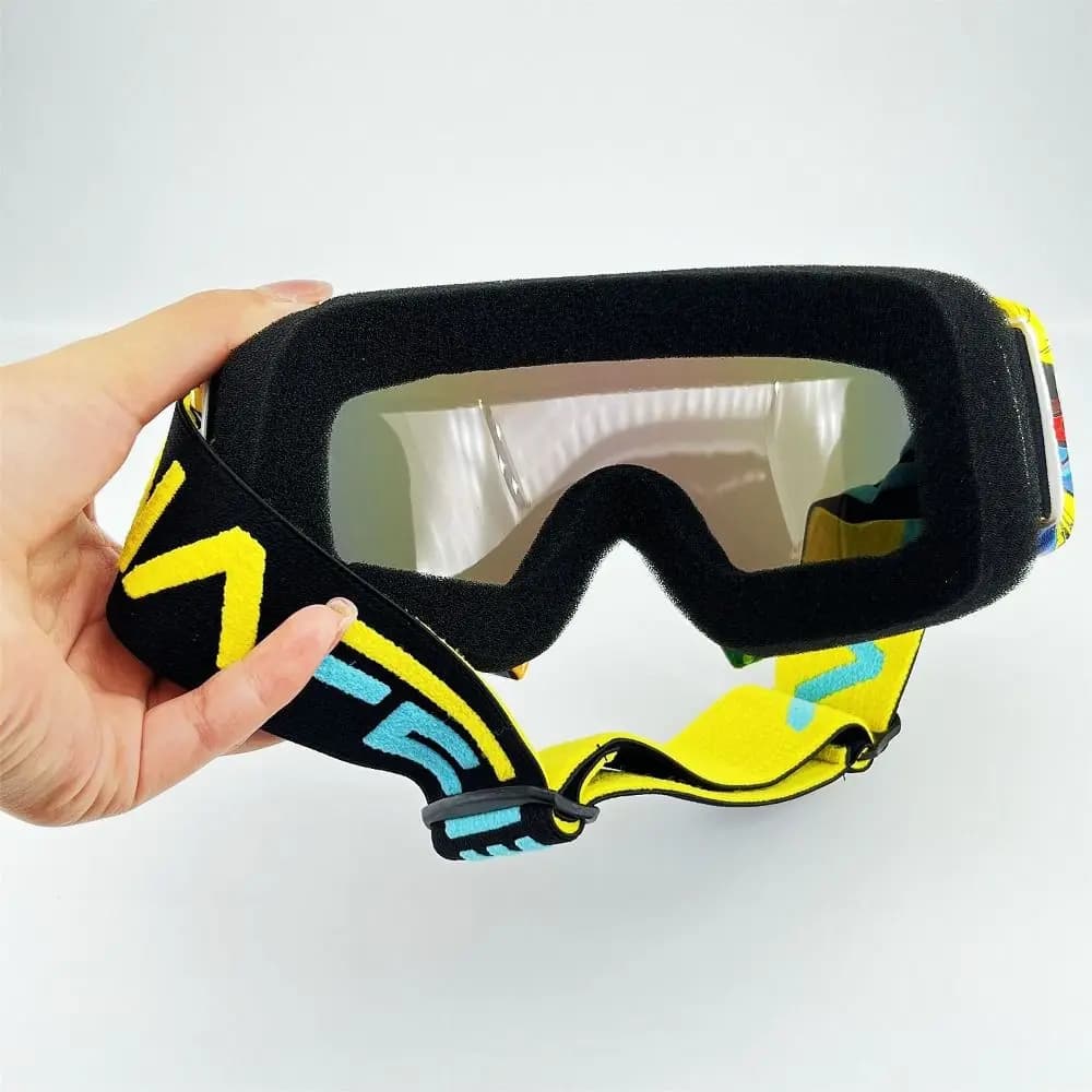 Occhiali Antipolvere per Motocross e ATV, Occhiali per Mountain Bike e Sci, Occhiali Antisabbia per Moto, Sport all'Aperto, per Uomini e Donne