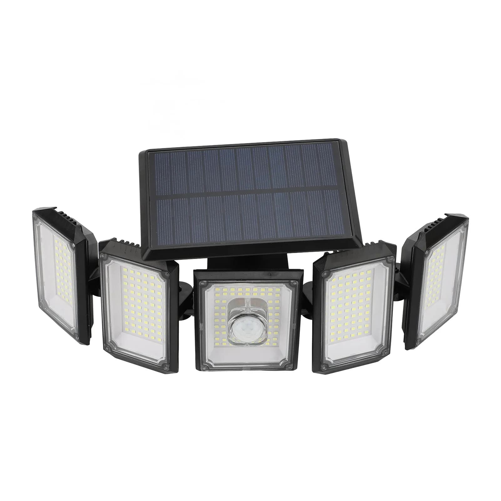 Lampada da parete per garage con sensore di movimento esterno a luce solare 300LED con telecomando Lampada da garage ad energia solare impermeabile IP65
