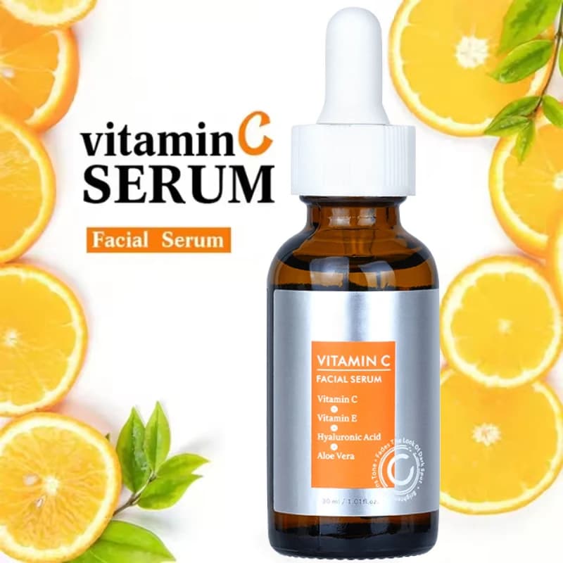 30ml Vitamin C Hyaluronic Acid Essence Facial Moisturizing Essence Nourish Skin Face Care Beauty Product
