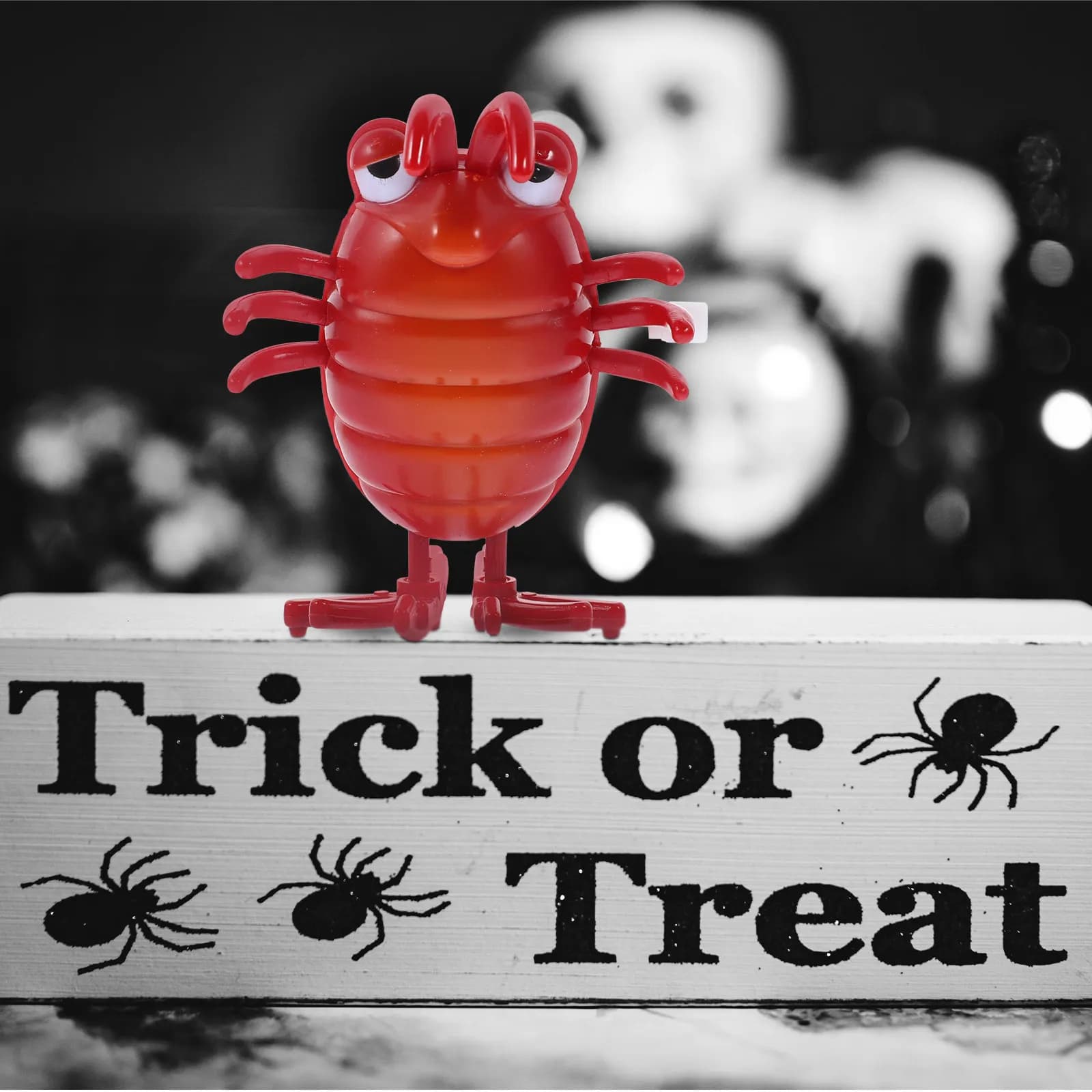 3Pcs Wind Up Insect Halloween Props Funny Clockwork Plastic Decoration Educational Gift Ideas Wind Up Insect