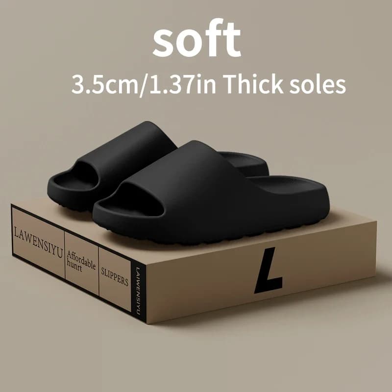 Men's Anti-slip Slippers in EVA Slippers with thick background for the house Comfortable home slippers for indoors and outdoors