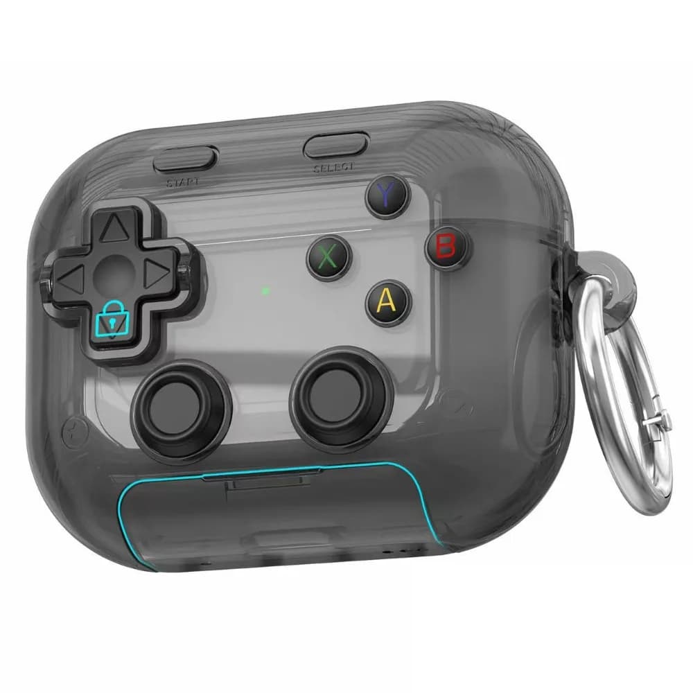 Custodia protettiva in silicone per cuffie Bluetooth con pulsante a pressione, antipolvere, con supporto per telefono, sottile, compatibile con AirPods Pro 3