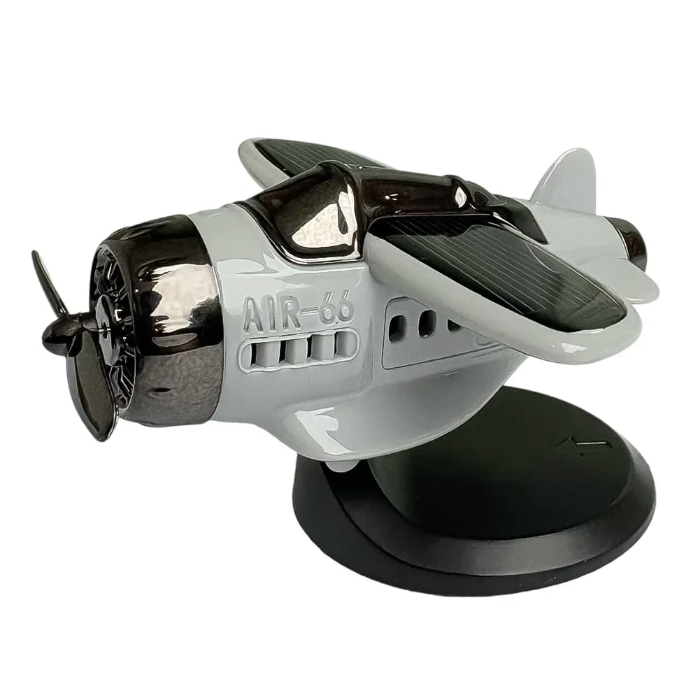 Deodorant for environments Perfume solar power rotary helicopter Hunting-shaped helical Exquisite Table ornament Car interior accessory
