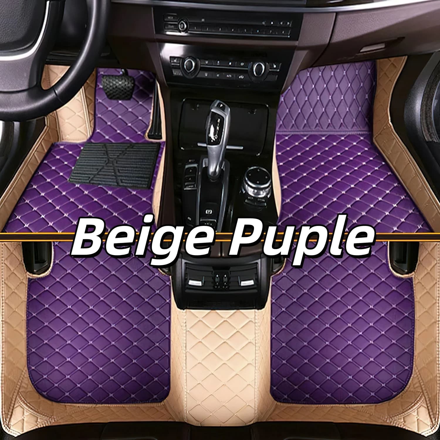 Tappetini in pelle per auto, adatti per Dodge Durango WK2 2011 2012 2013 2014 2015 2016 -2024, set completo di tappetini per veicoli.