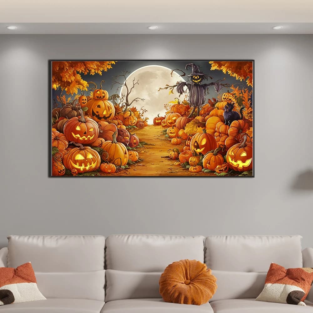 Dipinti Decorativi da Parete con Stile Pittura Diamante 5D per Soggiorno, Camera da Letto, Aula e Ingresso, Decorazioni per la Casa con Strass e Materiale in Tela