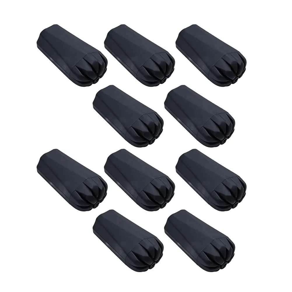 10 Pieces of Protective Mats for Trekking Sticks, Stick Spare Parts, Open Camping Accessories
