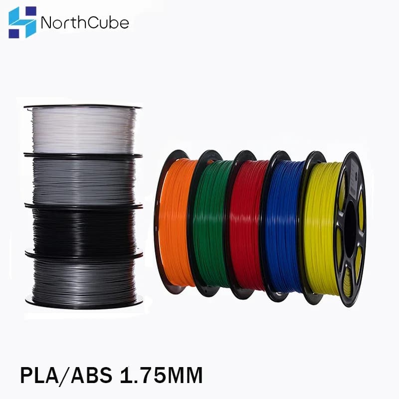 Filament NorthCube PLA/ABS/PETG/TPU 1,75 mm 1 kg/0,8 kg 343 m/10 m Carbon fiber ABS plastic material for 3D printer and 3D pen