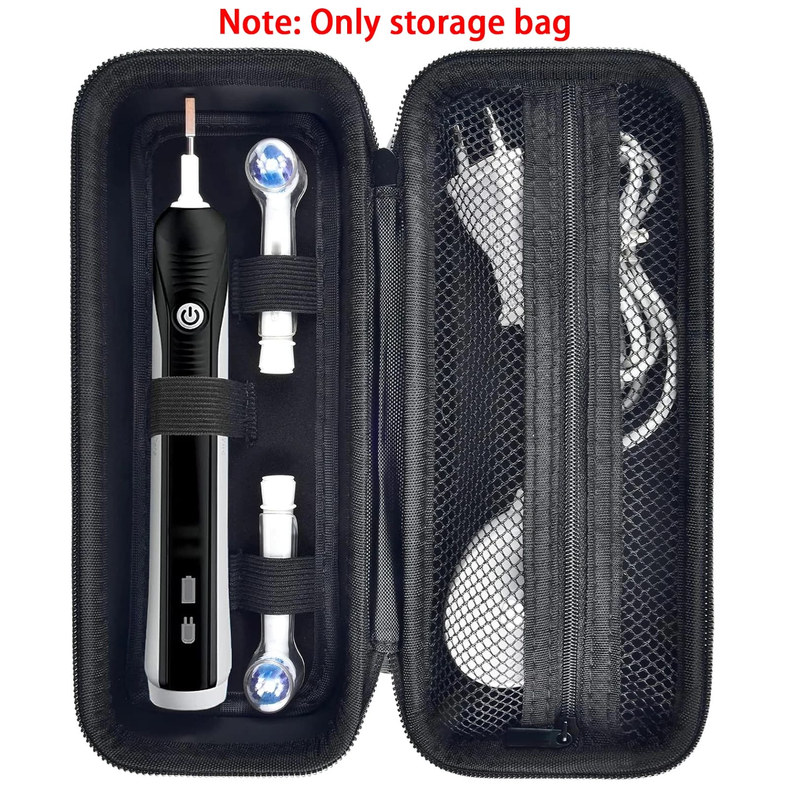 Travel bag compatible with Oral-B Pro 1000, 2000, 3000, 3500, 1500/ for Philips Sonicare ProtectiveClean 4100 5100