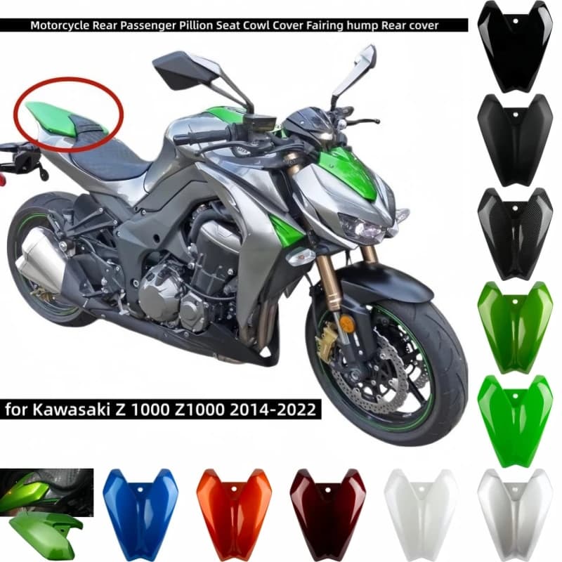 Copertura sella passeggero posteriore moto, cupolino coda sella per Kawasaki Z 1000 Z1000 2014-2022