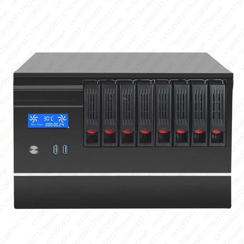 Mini 8 Bracket Nas Server Chassis Industrial Chassis Inventory - for Cloud Storage