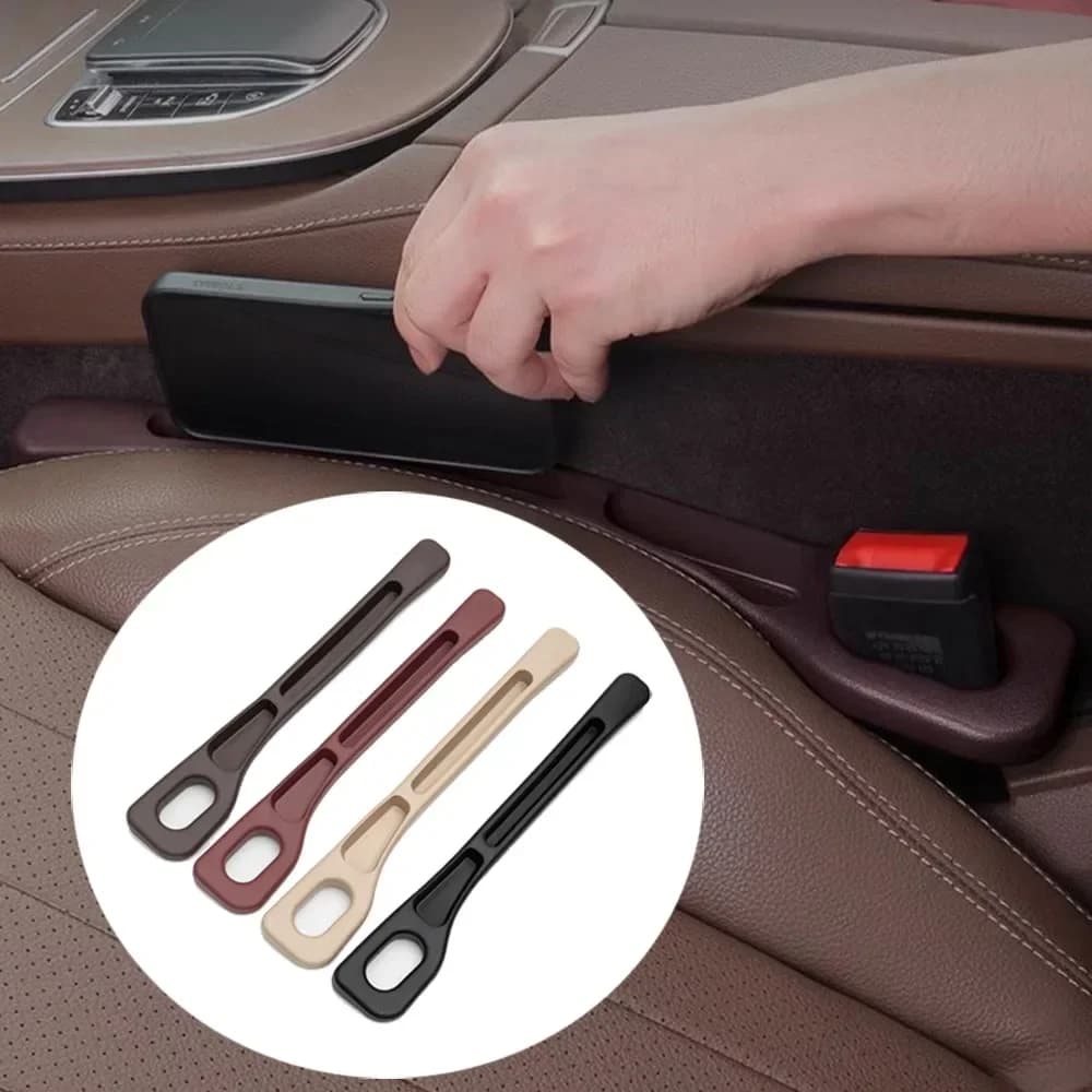 Car Seat Gap Filler Side Stitching Spine Strip with Slotting Loss-proof Filling Strip for Toyota RAV4 Camry 40 Corolla Prius C-HR Auto