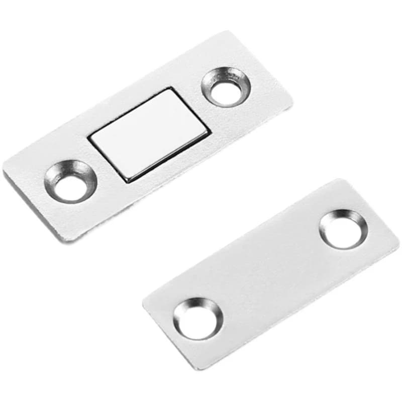 CCA83-Magnetic Cabinet Catches Ultra Thin Door Strong Magnets Stopper Invisible Adhesive Drawer Lock For Kitchen Closet Closer