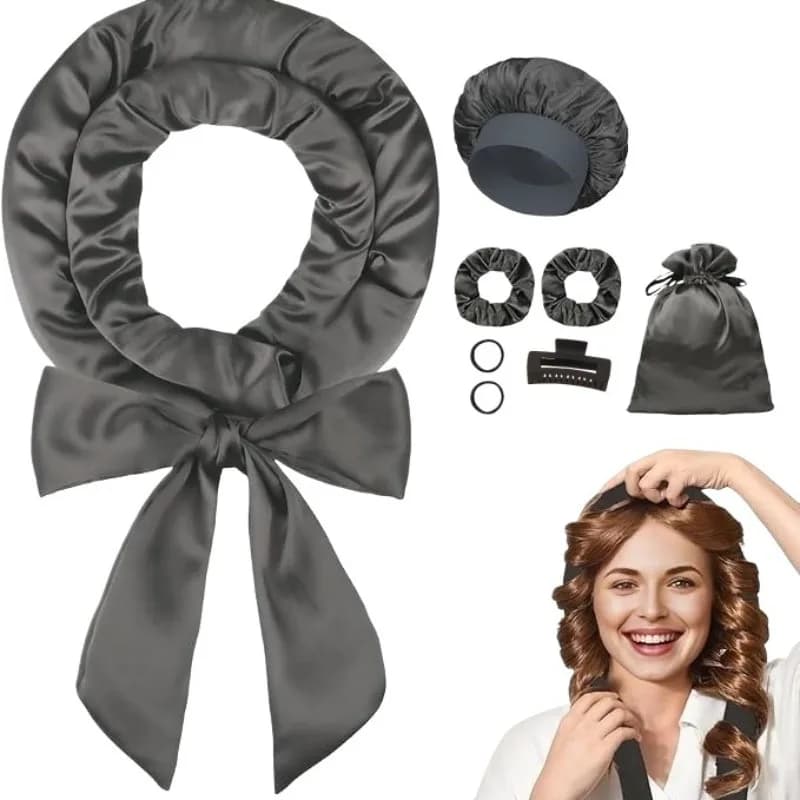 Heatless Curls Overnight Hair Curlers To Sleep in Overnight Curls Women Heatless Hair Curler for Long Hair Overnight Headband
