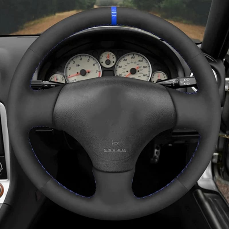 Car cover with black suede leather braid for Mazda MX-5 MX5 Miata NB 1998-2005 RX7 1999-2002 Car accessories