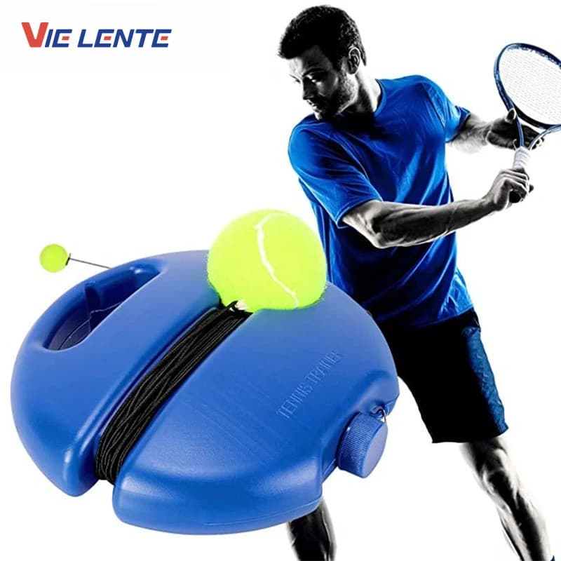 Migliora le tue abilità di tennis ovunque con palline di rimbalzo e base in corda elastica: perfetta per l'allenamento indoor e outdoor