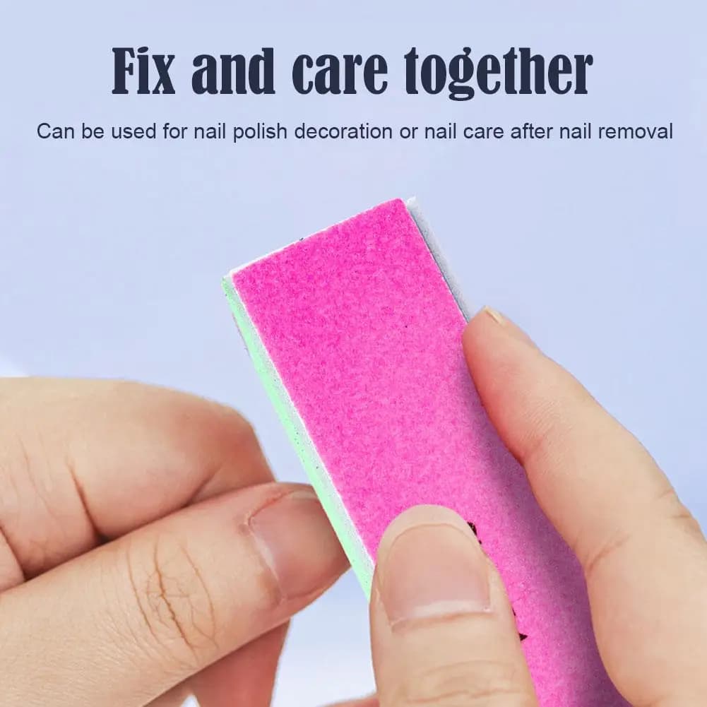 1PC Buffer per unghie Blocco per lucidatura colorato a 4 fasi Lucidatura lucida Lima per unghie Kit di strumenti per levigatura per manicure Macinare le unghie naturali