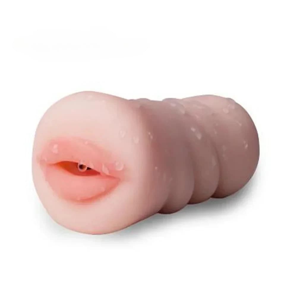 Male Masturbation Mug (TPE realistic 3D lips) - Air Cup 18+, adult sex toy for men