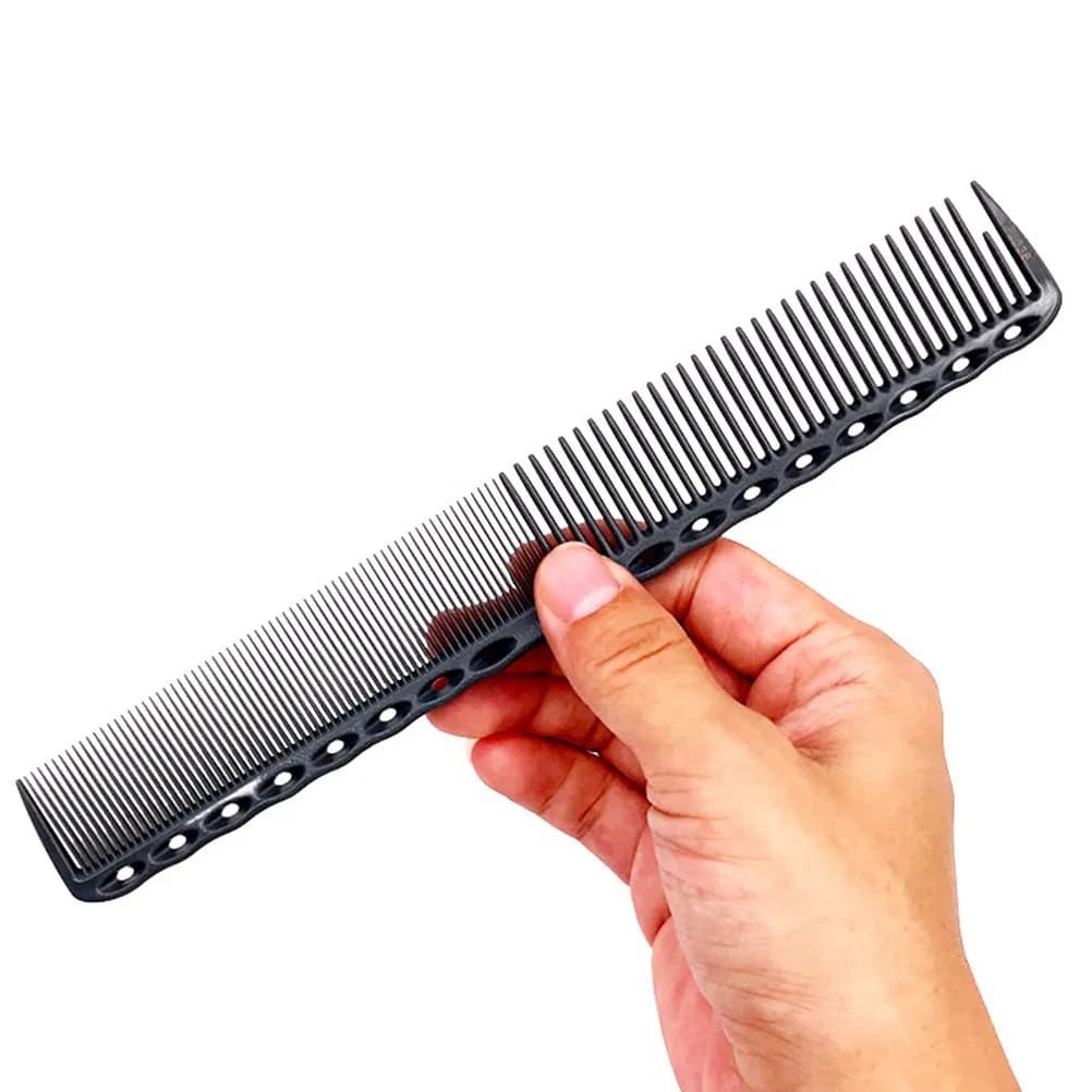 Smooth comb 2 pieces, distracting tool for hair styling, plastic brush for a smooth finish, professional and domestic use, hairdressing comb