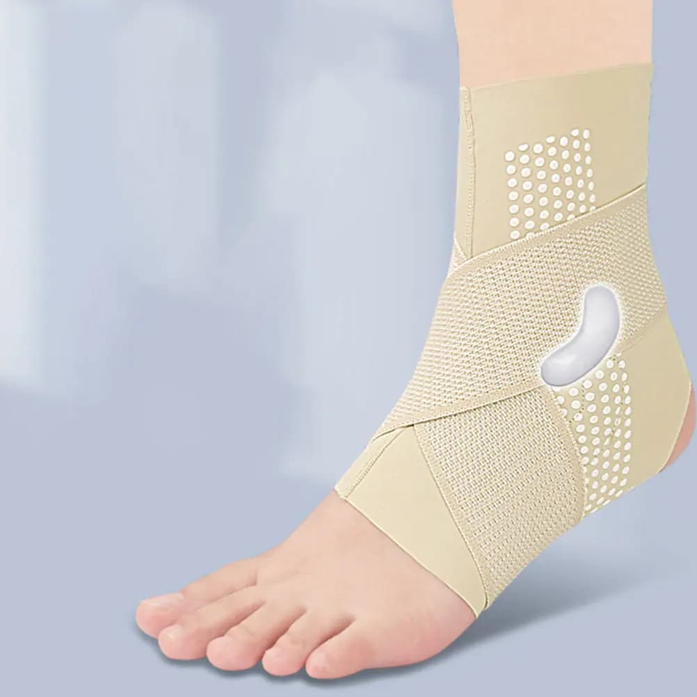 Supporto per Caviglia Traspirante, Fascia Protettiva per Caviglia per Corsa, Basket, Pallavolo, Tennis