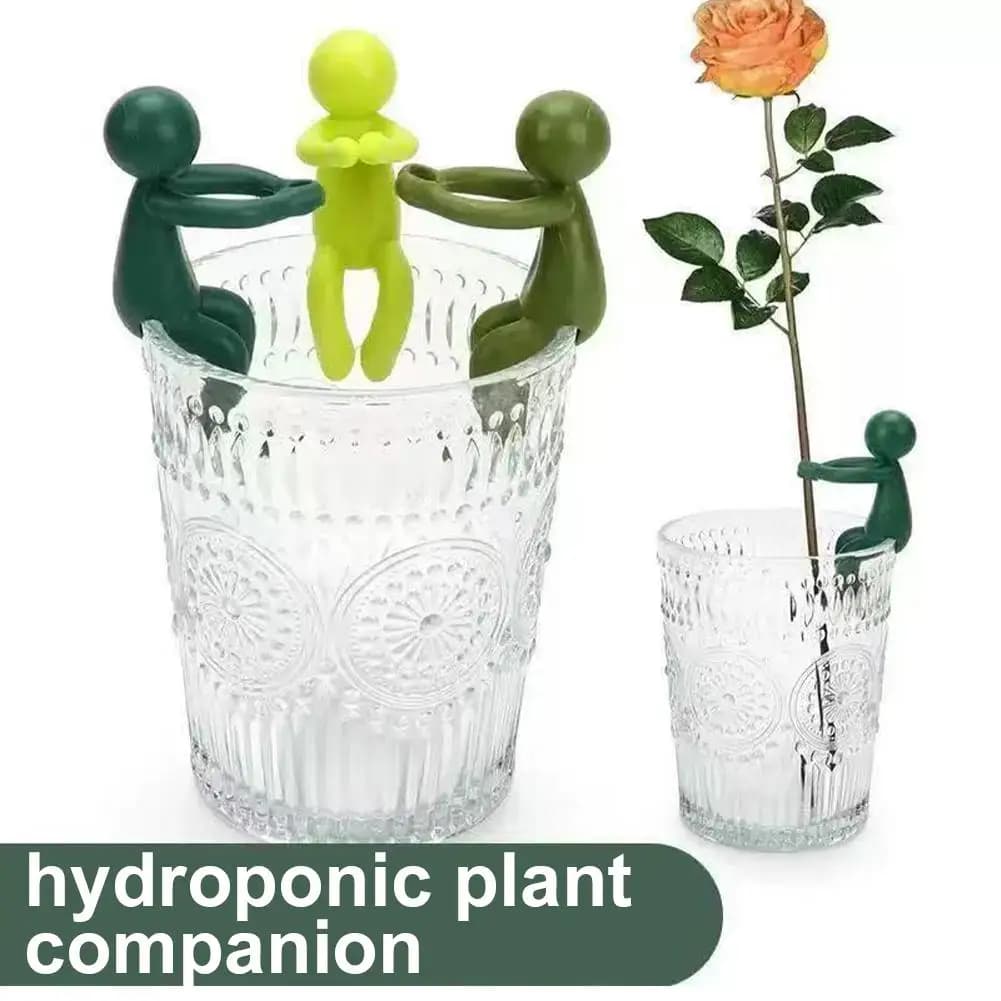 3 Pezzi di Fissatori Creativi per Piante, Riutilizzabili, in Filo Metallico, per Giardino, Viti, Fiori, Verdure, Clip Regolabili e Flessibili per Supporto Steli