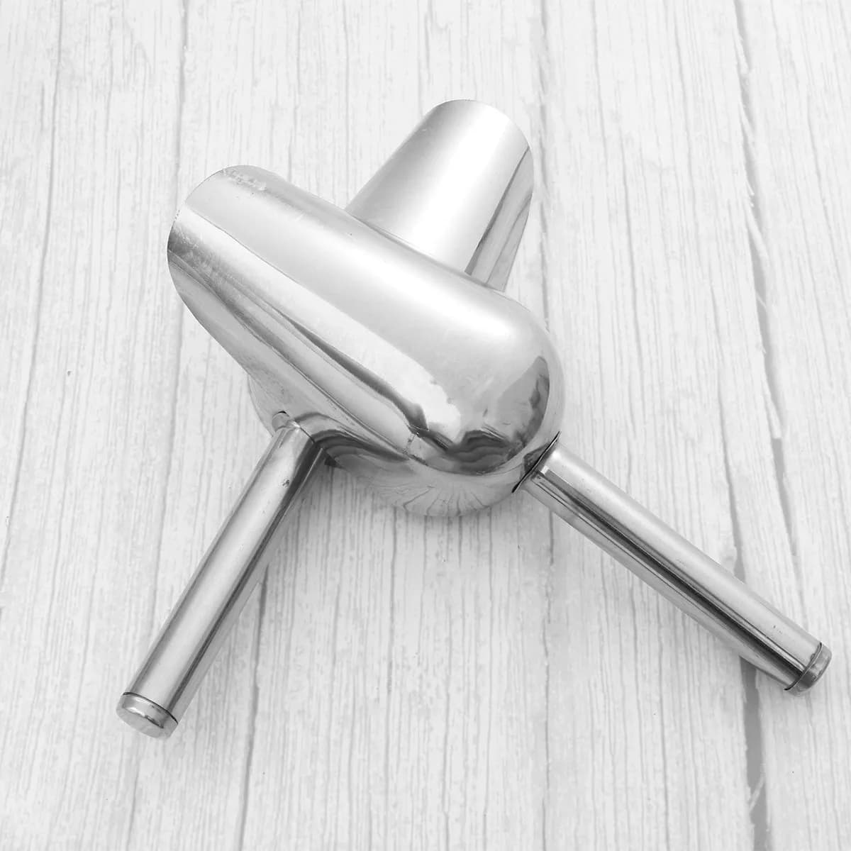 Set di 3 Pale Premium in Acciaio Inox per Cubetti di Ghiaccio, Multifunzione per Riso, Noci, Frutta Secca, Farina, Fagioli, Uso per Buffet e Feste