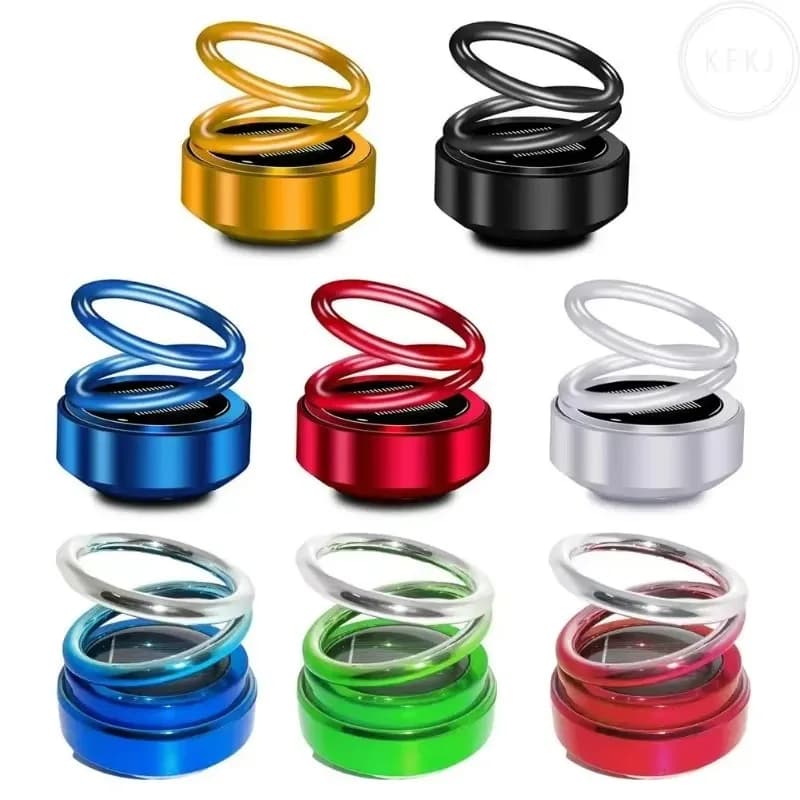 Deodoranti per auto rotanti per aromaterapia automatica Aroma Doppio veicolo Diffusore Decorazioni Accessori NewFine
