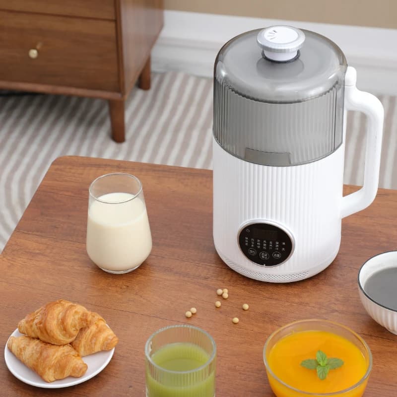 Automatic Almond Milk Maker Household Built-in Filter Nut Soybean Milk Maker Machine Multifunctional Blender 1.2 Soup Maker