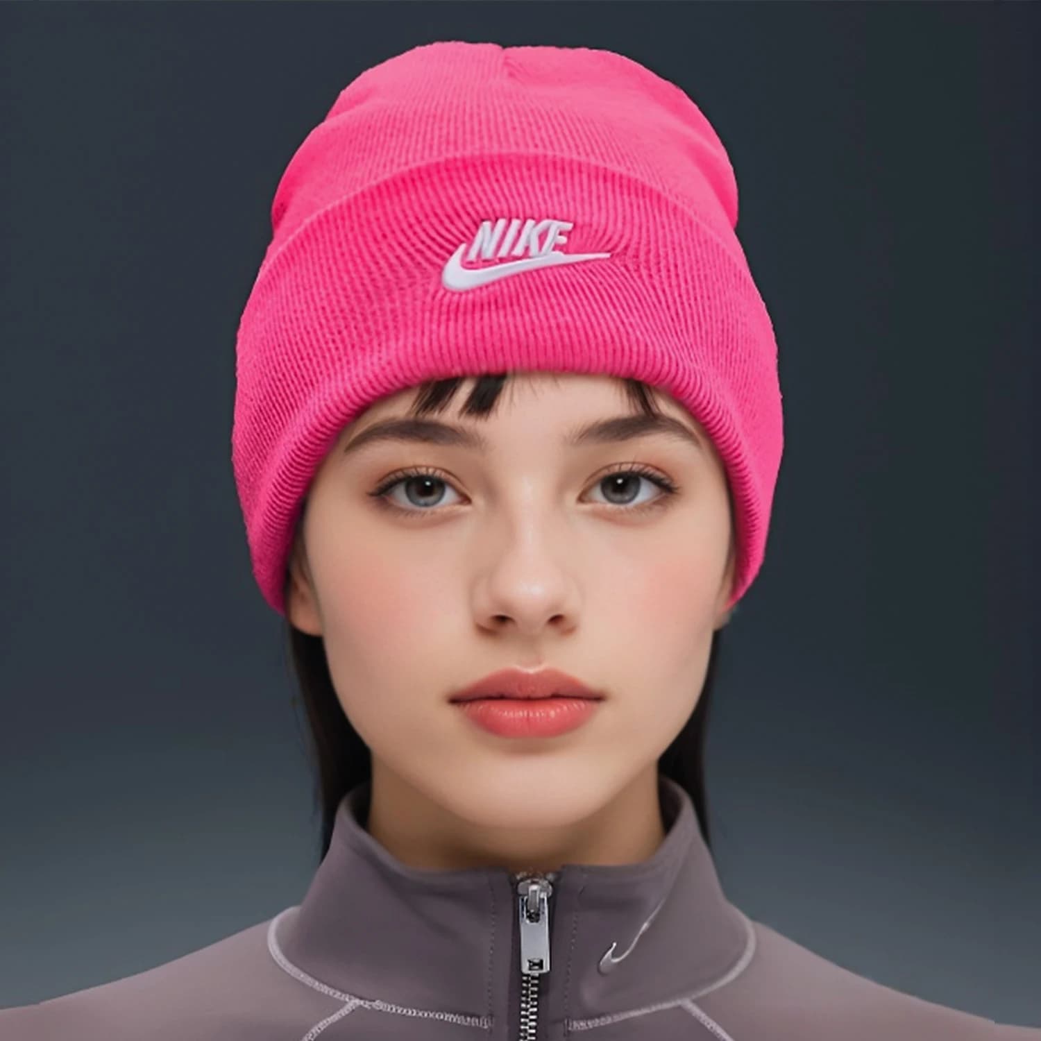 Nike genuine Peak Futura Beanie men's and women's classic woolen hat HF0186-645