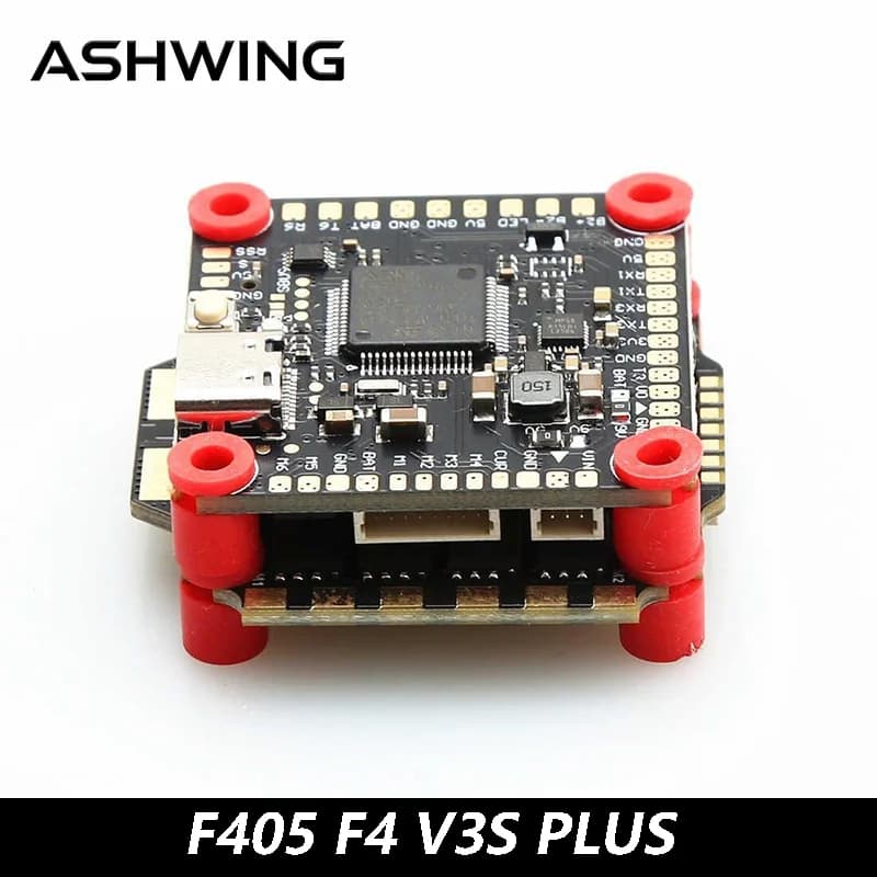ASHWING F405 V3 Flight Controller & ESC Stack Kit (50A / 60A / 65A options), 4-in-1 ESC, for FPV Racing Drones