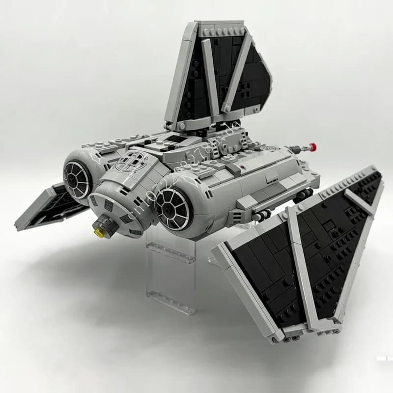 Set di Costruzioni Militari Spaziali da 910 Pezzi, Modello di Nave da Guerra, Blocchi Architettonici Educativi Fai-da-Te, Regalo