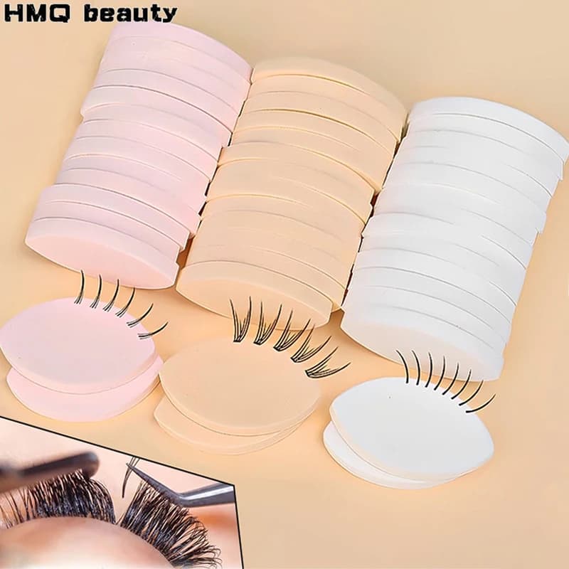50/10 pz Sponge Soft Extension Fined Wraps Reusable Eyelash Extensions Training Tools Extensions Eyelashes Supplies Make-up Blow