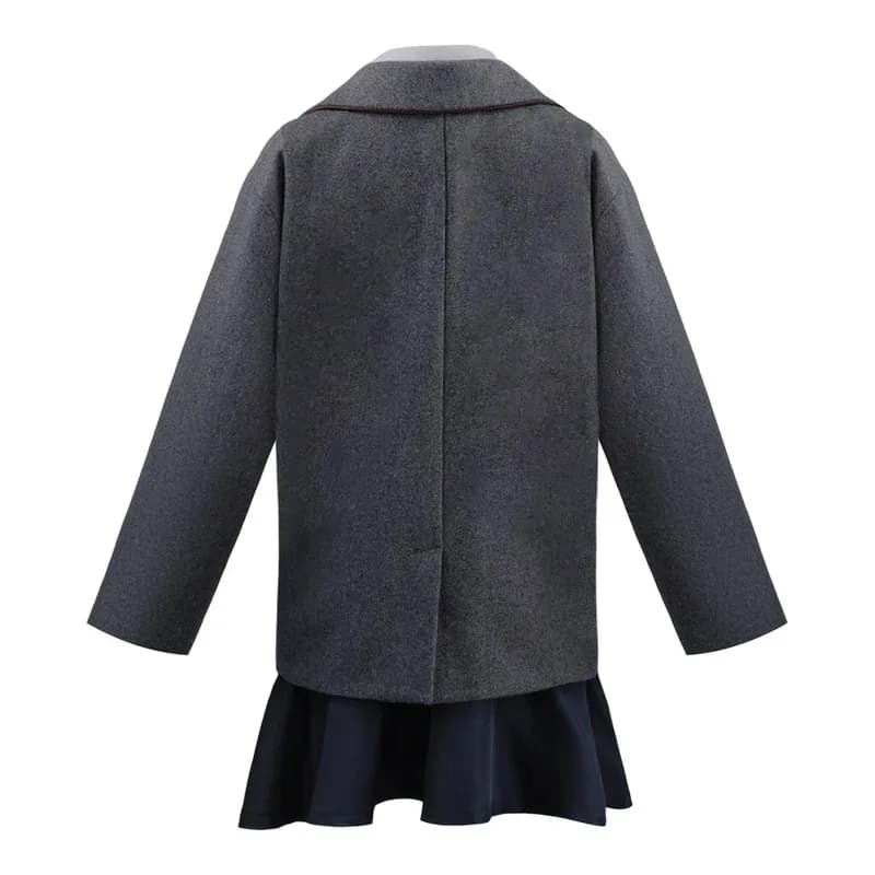 Matilda Gray School Uniform Cos Musical Hortensia Child Costume Role Playing Cosplay Costumesx,5;d'2.y;8'