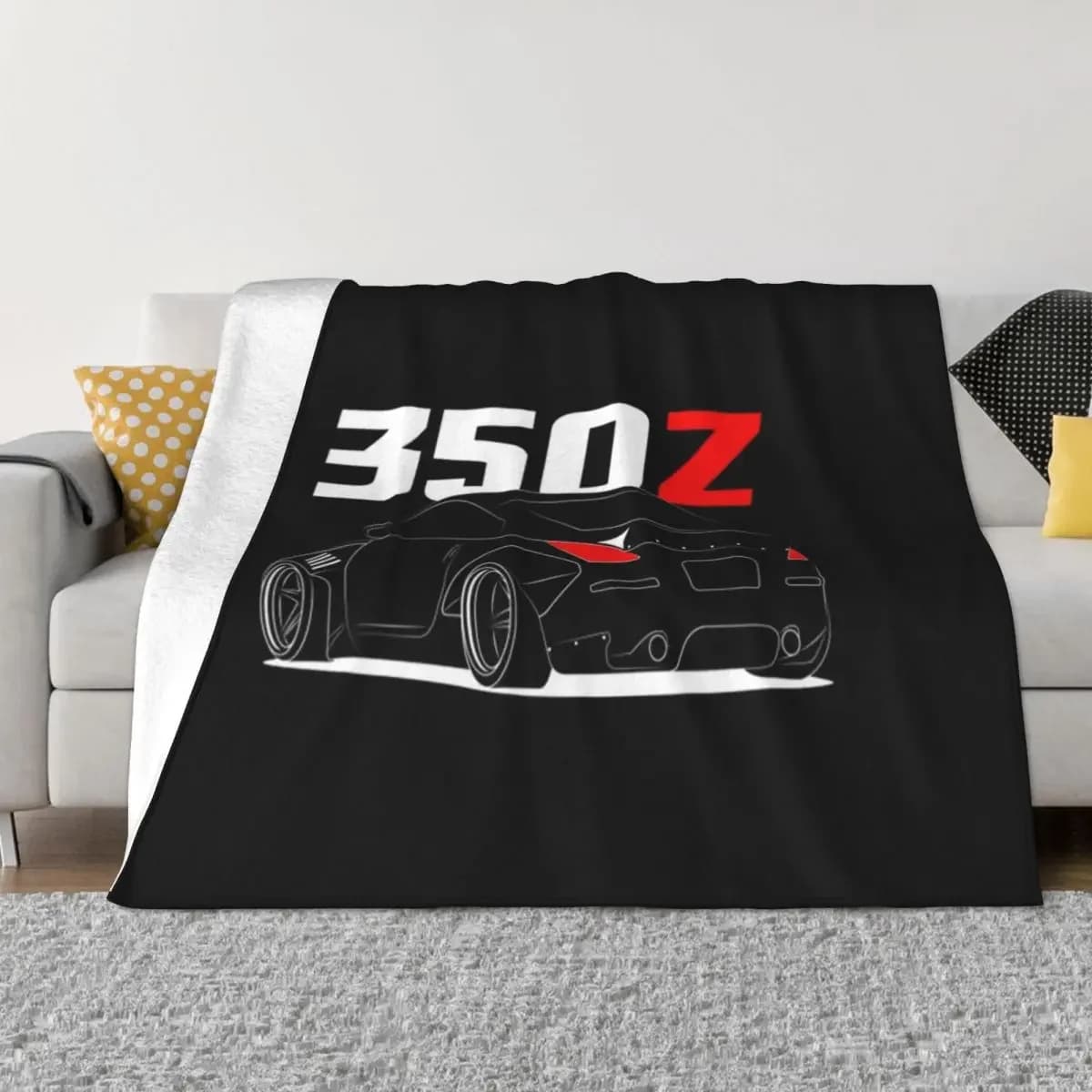 350z T-Shirt350Z 370Z JDM DRIFT Throw coperta coperte pesanti polari