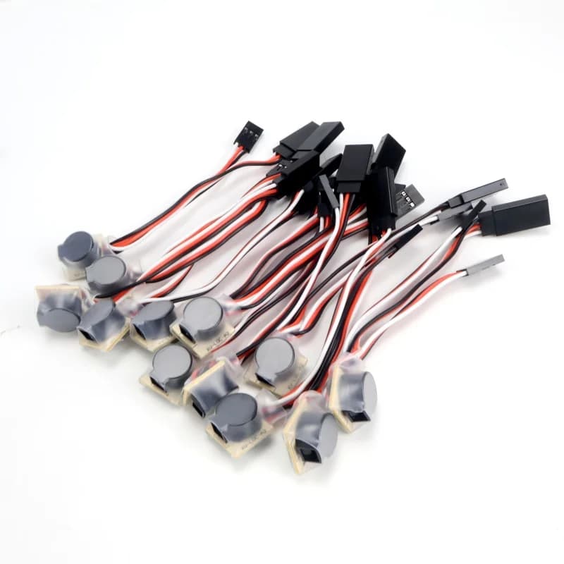 Rc Modello di Aereo Elicottero 6/12pcs Allarme Perdita Tracker 85db Finder Beeper Mini Perdita Allarme Finder Buzzer AM PCM PPM per