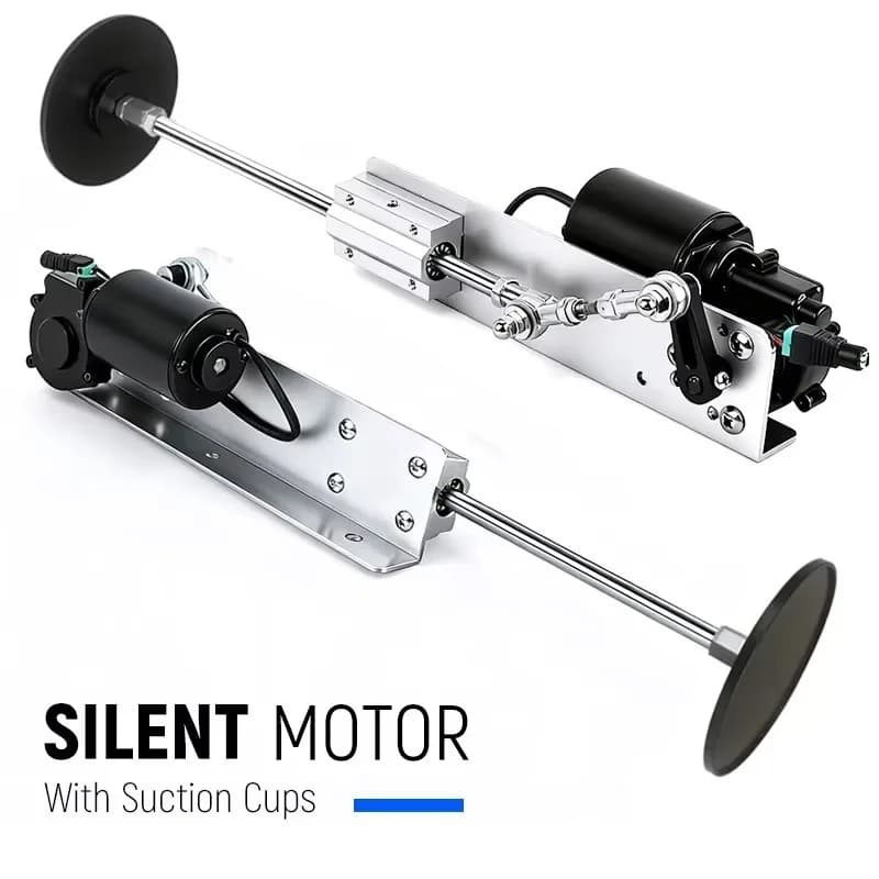 【Fashionable】24V Silent Telescopic Rocker Linear Actuator Motor Kit With Speed Regulation For DIY Projects 2-8cm Stroke Reciproi