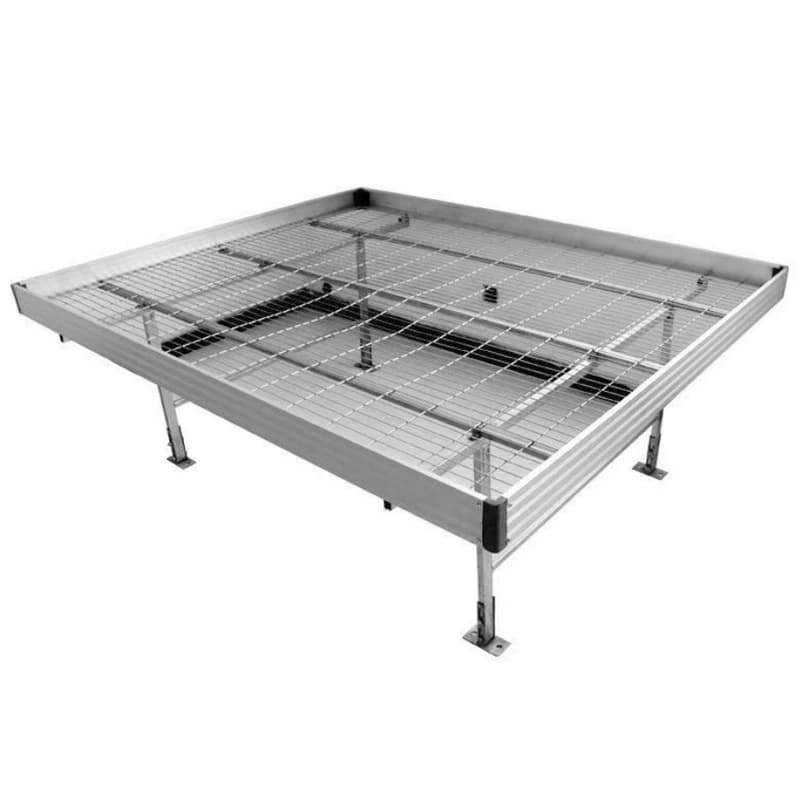 Greenhouse growing table with mobile and low tide table Mobile table for growing plants and seed of flowers