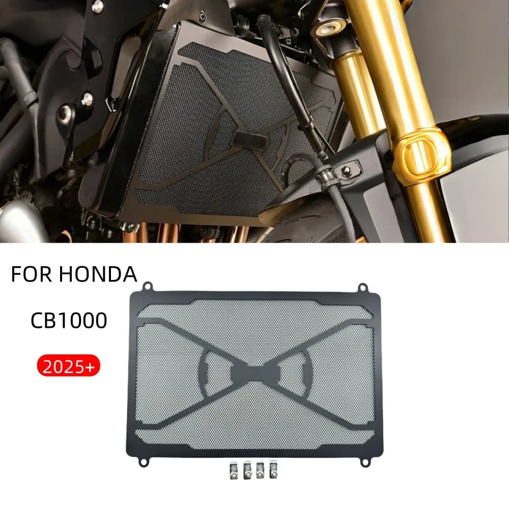 Copertura della griglia del radiatore Copertura protettiva per HONDA CB1000 Bumblebee 2025 + copertura in rete del serbatoio dell'acqua modificata Accessori moto
