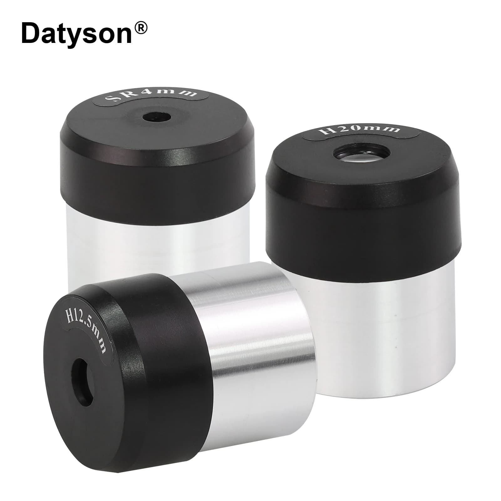 Datyson 1.25" Accessori per oculari per telescopio ad alta potenza SR4mm H12.5mm H20mm W5P9923DEF