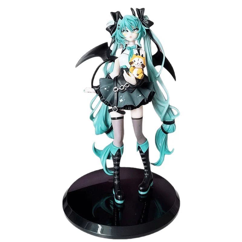 Statuetta Anime di Hatsune Miku, Decorazioni da Scrivania, Modellino Action Figure di Ragazza Carina, Collezione di Giocattoli, Regalo