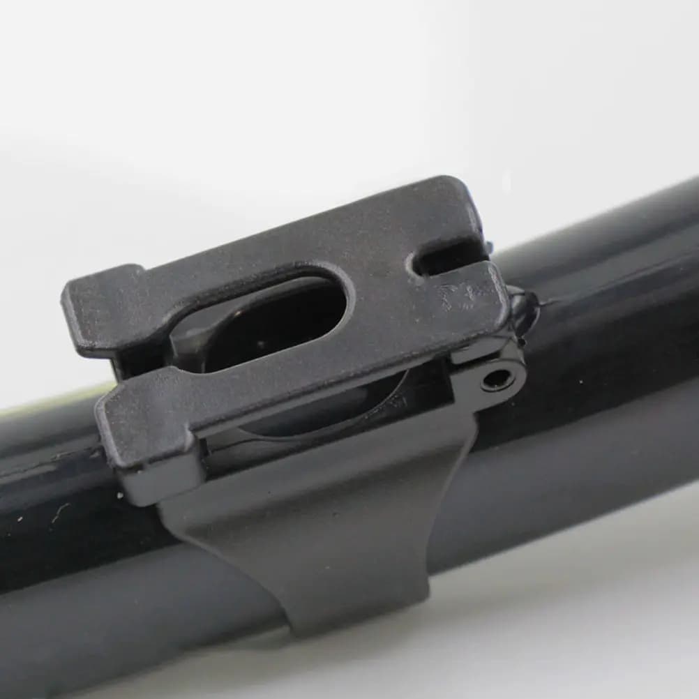 Set di 1 Supporto Flessibile in Silicone per Snorkel, Fibbia Universale per Fissaggio Snorkel, Regolabile, Staccabile, Leggero, Attrezzatura Subacquea