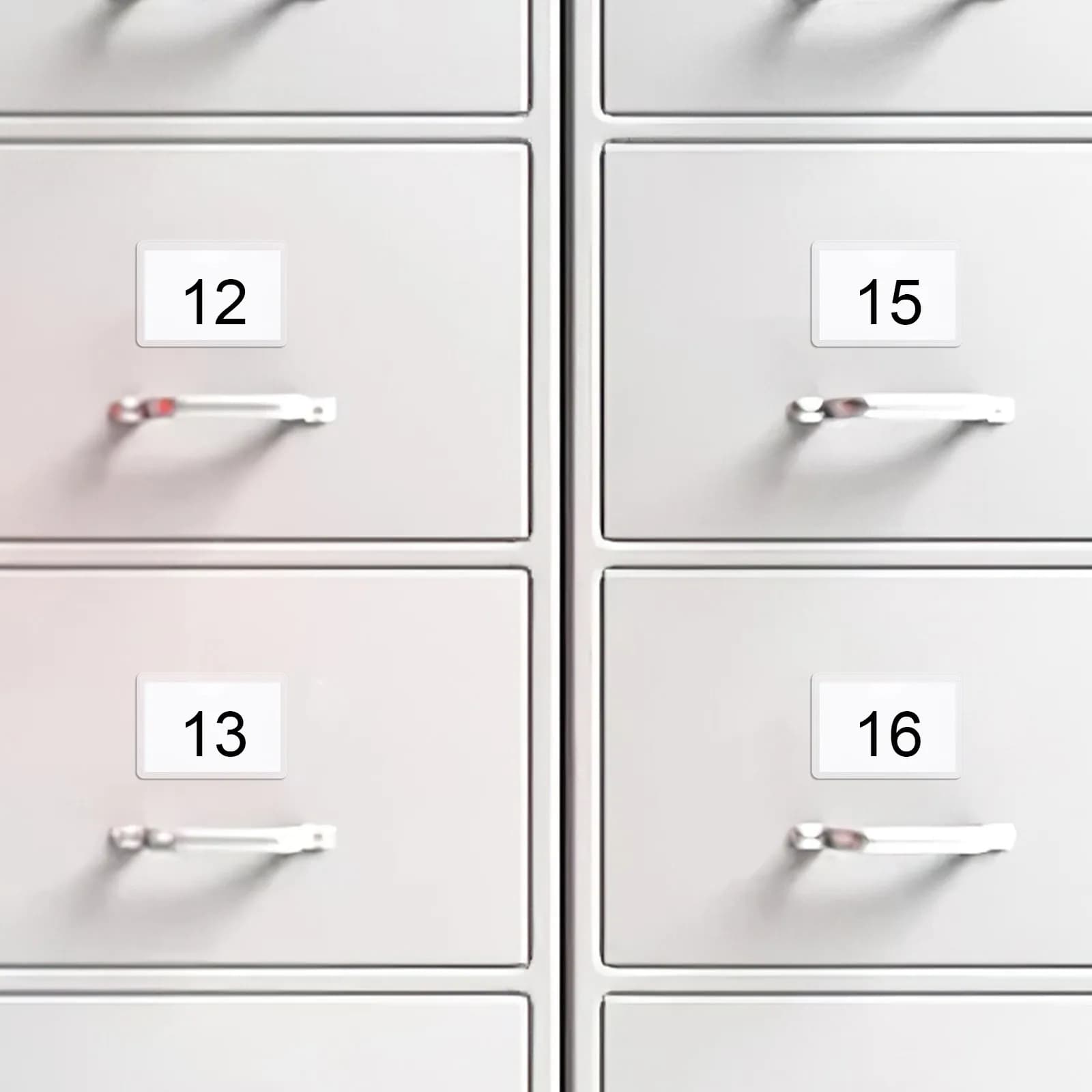 50 Pezzi Porta Etichette Adesivi Trasparenti in Plastica per Scatole di Consegna, Custodie per Etichette, Forniture per Ufficio e Magazzino