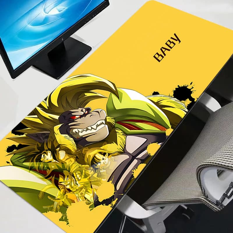 Tappetino per mouse Dragon Ball in gomma, tappetino da tavolo XXL per gamer, tappetino per tastiera del computer, accessori da gioco, tappetino per mouse, idea regalo