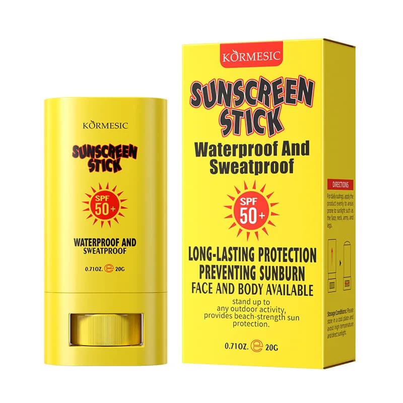 SPF50++Light and clear sun protection stick, refreshing, waterproof and sun protection without greasiness