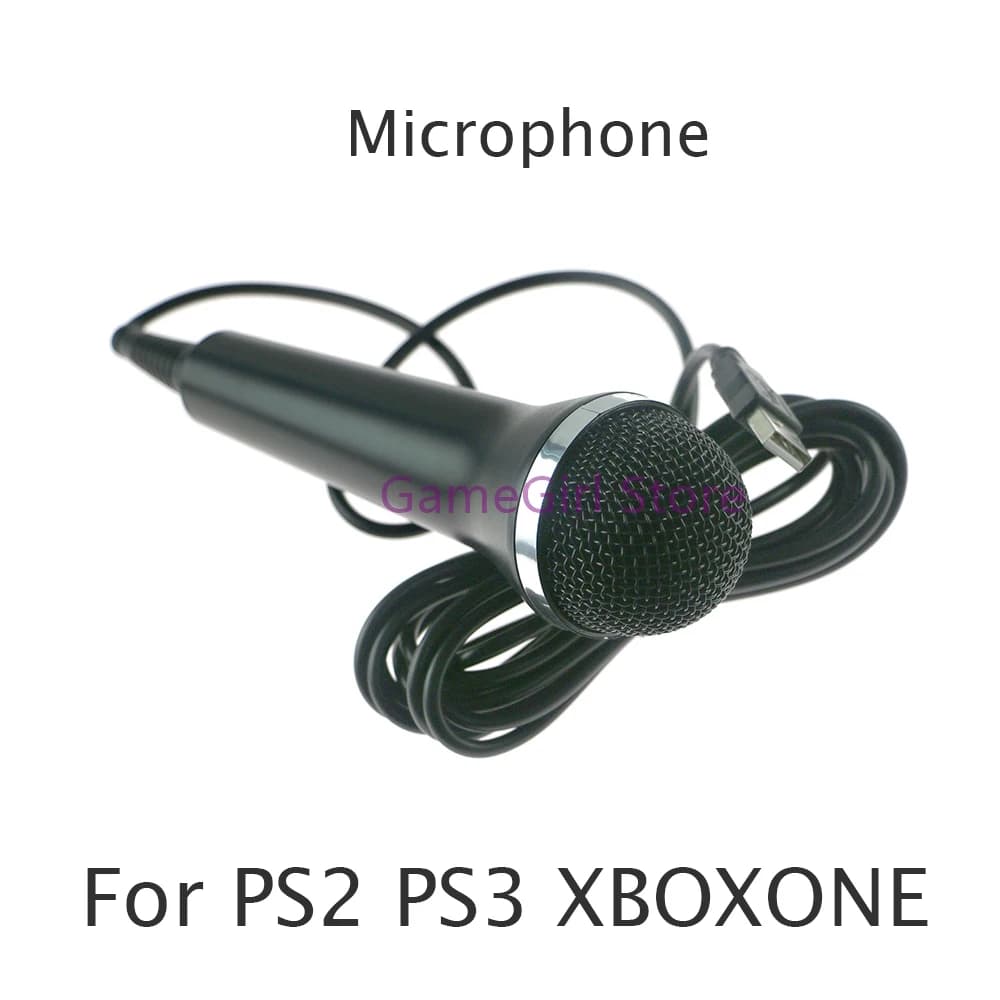 1pc Per PS2 PS3 XBOX360 XBOXONE WII PC Interfaccia USB cablata Microfono universale ad alte prestazioni